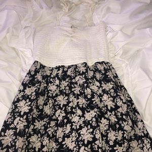 floral mini sun dress